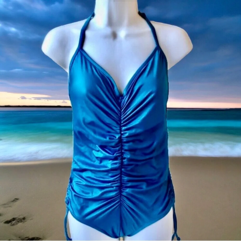 ROSE MARIE REID One Piece Swimsuit Vintage 80's
